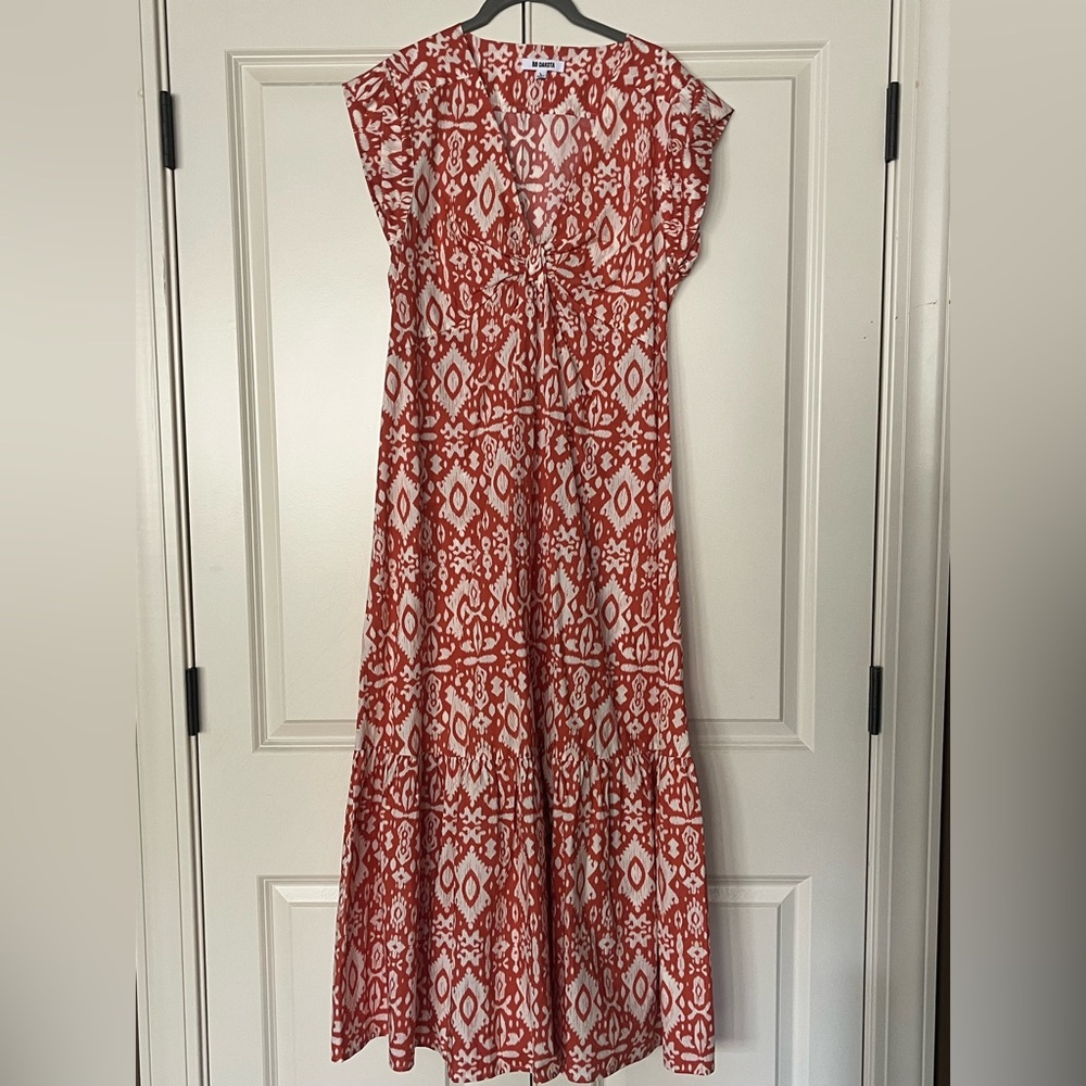 Patterned Maxi Dress